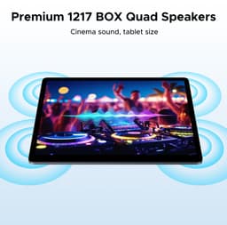 Doogee TAB E3 Max VIP - Tablet - 32 GB RAM + 256 GB ROM /TF 2TB -MTK Helio G100 - 14 inth Ips - Android 15 - 13500mAh - 4G LTE - 5G WLAN - Vier luidsprekers - GPS - Grijs — thumbnail 3