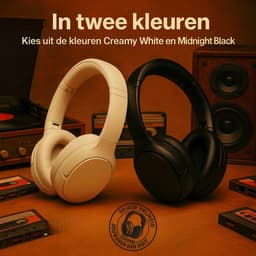 Volkano - Over Ear Koptelefoon Draadloos - Draadloze Headset met Microfoon - Bluetooth 5.3 - 60 Uur Batterij - Inklapbaar - ENC Kristalheldere Gesprekken - Bluetooth Headset – Wit — thumbnail 5