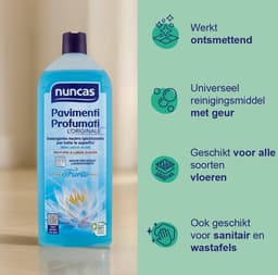 nuncas 1000ml allesreiniger - met bloemen geur - Reinigingsmiddel geschikt voor dweilrobot Roborock en iRobot Roomba Braava Jet M6 - Schoonmaakmiddel vloer - Robot reiniger — thumbnail 4