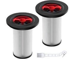 2 stuks Geschikt voor bosch Hepa Filter - Geschikt voor Gen2 8-serie - met borstel - Geschikt voor 12036642,12023349 - voor slechte geuren en tegen fijnstof