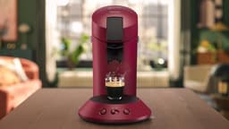 Philips Senseo Original Plus Koffiepadmachine CSA210/90 - Keuze uit 1 of 2 Kopjes - Instelbare Intensiteit - Automatische Uitschakeling - Rood — thumbnail 5