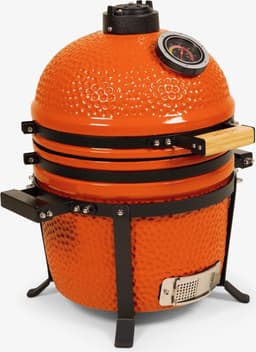 Patton Kamado 15" - Tafel model - Keramische barbecue - Premium Oranje - Medium - Compleet - Oranje — thumbnail 4