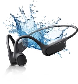 Tech Essentials Marine X9 - Sport oordopjes - Bone Conduction Headphone - Open Ear Oortjes - Draadloze Bluetooth Koptelefoon - Zwemmen - Hardlopen - 32GB Geheugen - IPX8 Waterdicht - Zwart — thumbnail 1