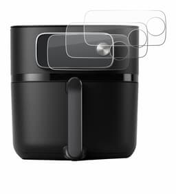 3 Stuks Savvies Screenprotector - geschikt voor Philips Airfryer HD9876/90 - beschermfolie glas transparant — thumbnail 5