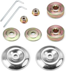 10 stuks bosmaaieraccessoires, reserveonderdelen voor bosmaaier, bosmaaier, reserveonderdelen, geschikt voor reserveonderdelen voor bosmaaiers en grasmaaiers — thumbnail 1