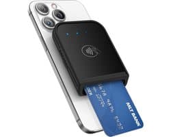 Magnetische Beschermhoes voor Chipkaartlezer met MagSafe Compatibiliteit - Zwart