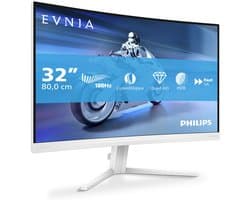 Philips Evnia 32M2C5501 - 32 inch Curved Full HD Gaming Monitor - 180Hz