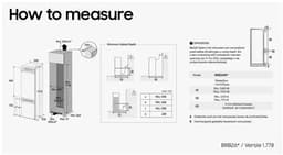 Samsung BRB80F26CES0EF inbouw koel vries combinatie — thumbnail 4