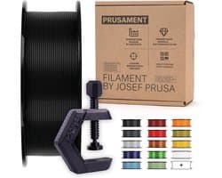 PETG 3D Printer Filament Zwart 1.75mm 1 kg Spoel Hoge Precisie