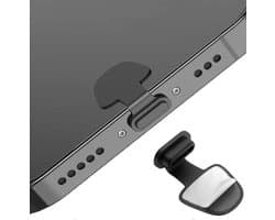 USB‑C Siliconen Stofplug anti lost – Dust plug - Protector - Stofkapje tegen Stof en Vuil – Voor Smartphone, Tablet en Laptop