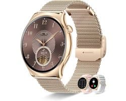 Waterdichte Smartwatch met Bluetooth voor iOS en Android - Fitness Tracker & Hartslagmeter