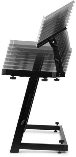 DJ tafel met tas en laptop plateau - Vonyx DB10 - Demontabele DJ booth, ook voor mobiel gebruik. — thumbnail 4