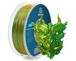 Geeetech - PLA Silk Dual Color Yellow and Green (1.75mm - 1kg)