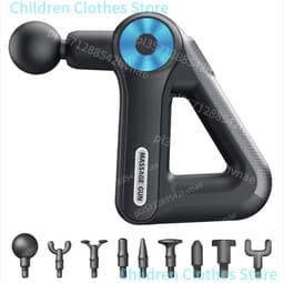 MIAAD massage gun - Massage pistool - Met 9 massagekoppen 9 niveaus van instelbare sterkte Laag geluidsniveau — thumbnail 1
