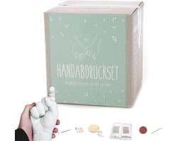 3D Gips Handafdruk Set voor Koppels en Gezinnen - Creatieve Herinneringen Maken