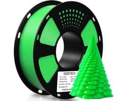 3D Printer Filament - PLA Draad - 3D Modellen Maken - Maatnauwkeurigheid +/- 0.02mm - 1kg Spoel - Groen