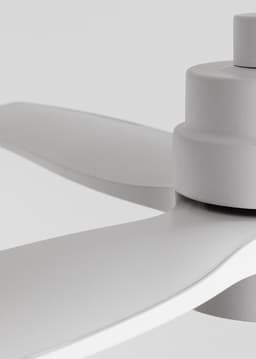 CREATE - Stille plafondventilator van 40 W met technische ABS-bladen, verkrijgbaar in verschillende maten - S - Met licht - Controller voor wandmontage - WIND STYLANCE — thumbnail 5