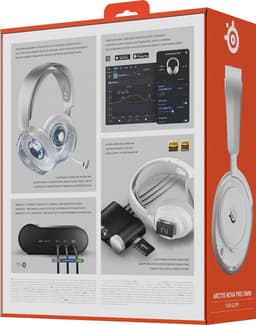 SteelSeries - Arctis Nova Pro Omni - Hi-Res Wireless Certified Gaming Headset - White — thumbnail 5