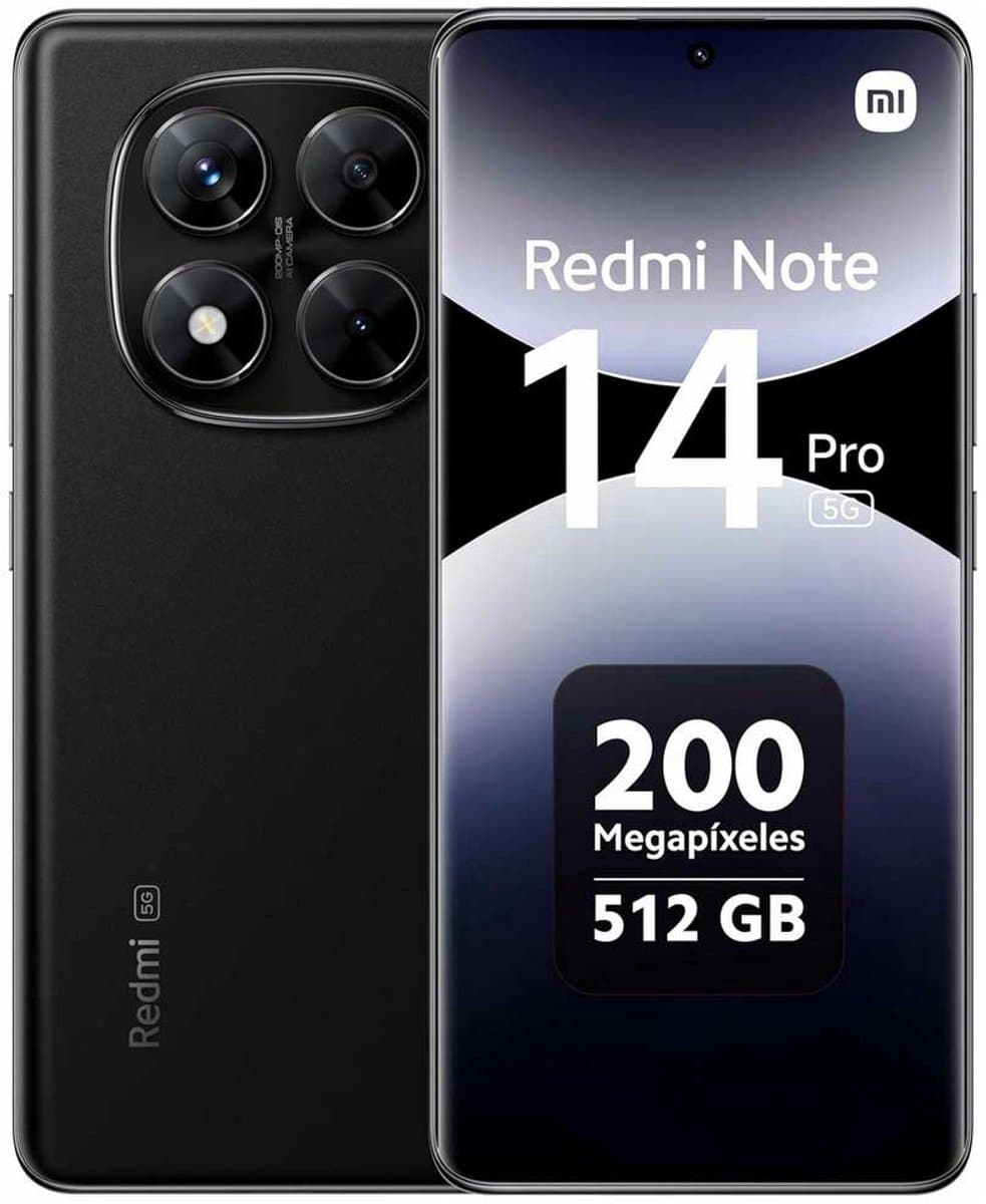 Xiaomi Redmi Note 14 Pro 5G - 12GB/512GB - Zwart — afbeelding 1