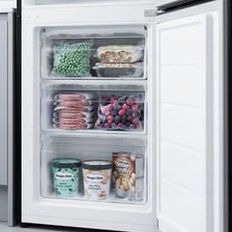 Heinner HC-HM260BKWDE++ Koel-vriescombinatie met Waterdispenser – 260 L – Elektronische Temperatuurregeling – Omkeerbare Deur – Zwart – 5 Jaar Garantie — thumbnail 8