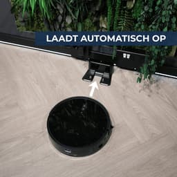 Tjilla C100 Robotstofzuiger met dweilfunctie - Nederlands product - Anti-klit borstel - Met laadstation - V-Slam navigatie - Proefperiode 30 dagen - Huisdieren - Dweilrobot - Bediening met App - Met afstandsbediening - 10.000pa — thumbnail 4
