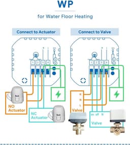 Digitale Programmeerbare Week Thermostaat met LCD Touchscreen voor Slimme Waterverwarming — thumbnail 1