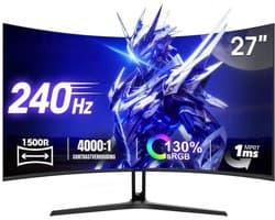REN® Gaming Monitor 240hz - Gaming Monitor - Zwart - 62x 37x 9cm; 5 kg