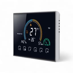 Wifi Inbouw Thermostaat | Touchscreen | App bediening | Inbouw | Elektrische verwarming | Tuya Smart Life | Zwart | 16A belasting — thumbnail 5