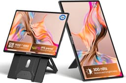 Blackview Table 9 Portable Monitor + Toetsenbord - 16 Inch Full HD Draagbare Monitor - Draagbaar Scherm met USB-C & HDMI - Plug & Play - Incl. Beschermhoes — thumbnail 2