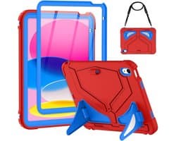 Robuuste Kindvriendelijke Cover voor iPad 11 inch (2025) en 10e Generatie 10.9 inch (2022) met Bescherming en Band