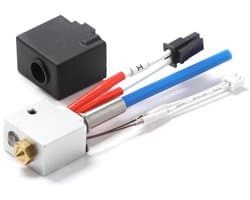 Vervangend Hotend voor 3D-printer met 0,4 mm Mondstuk en Siliconen Sok