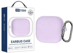 XDcase - hoesje geschikt voor Samsung Galaxy Buds 4 / 4 pro soft case cover - paars - TPU hoesje Beschermhoes - Samsung Galaxy Buds 4 / 4 Pro Cover - Buds4 hoesje - gel hoesje met sleutelhanger — thumbnail 1
