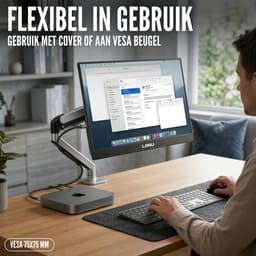 Portable Monitor Flex 15.6" Touchscreen - Full HD Draagbare monitor - Draagbaar scherm met USB-C & HDMI - Plug & Play - Incl. Beschermhoes — thumbnail 5