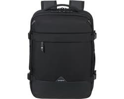 Samsonite Rugzak - Roadseeker Underseat Backpack S - deep black - Ryanair conform - laptop 15.6 - 29 l