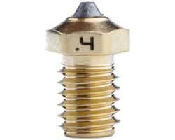 3D Printer Nozzle Polycristallijn Diamant 0.4 mm voor Moeilijke Materialen