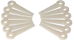 24PCs Grasmaaierbladen Snijbladen Tuin Grasmaaier Accessoires - PA66 Plastic - Vervanging voor PolyCut 6-3 20-3 10-3 41-3 . — thumbnail 3