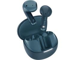 Fresh 'n Rebel Twins Core 2 - Draadloze oordopjes - Bluetooth oortjes met 40 uur speeltijd - Met Microfoon en App - Steel Blue