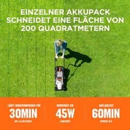 Grastrimmers met Accu - Kantenmaaier Elektrisch - Grasmaaier - Tuinmachine — thumbnail 4