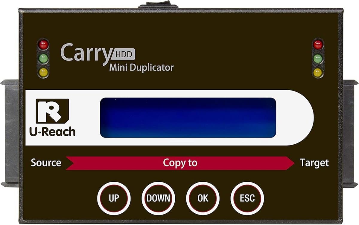 Draagbare Harde Schijf Duplicator 1-op-1 Kopiëren SATA IDE Ondersteuning — afbeelding 1