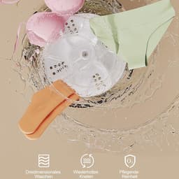 Compacte mini-wasmachine (1 liter, met led-display) – perfect voor het wassen van kleine hoeveelheden wasgoed, ideaal voor op reis en kleine woonruimtes. — thumbnail 3