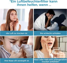 Filters voor luchtbevochtigers - Onderdeelnummer FY3446 - geschikt voor Philips Luchtbevochtiger 2000 Serie luchtreiniger - HU2716 - HU3915 - HU3916 - HU3918 - HU2718 luchtbevochtigers — thumbnail 8