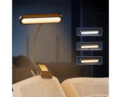 Leeslampje voor Boek - Loeplamp voor in Bed - Lamp met Klem