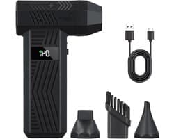 Elektrische luchtduster - PC reinigingskit - 4 Turbofan luchtventilatoren - auto en huis reiniging