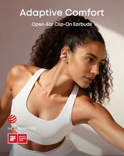 Soundcore AeroClip pink Headset Draadloos Oorklem Gesprekken/Muziek/Sport/Elke dag USB Type-C Oplaadhouder Roze — thumbnail 5