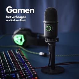 Microfoon inclusief Standaard – Voor Meetings, Gaming, Streaming en Opname - Geschikt voor Windows, Mac OS X & Linux — thumbnail 4