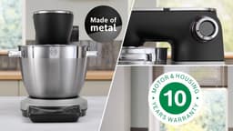 Bosch Serie 8 - MUMS8ZS00 - Keukenmachine - Pearl silver - 1800w - 6l mengkom — thumbnail 4