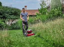 Accu Grasmaaier - Draadloze Grasmaaier - Gazon Onderhoud - Dubbele Twin-Pack - 48cm Maaibreedte - Multi — thumbnail 2
