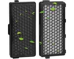 JC's® - HEPA Filter Geschikt voor Miele Stofzuiger – Vervangt SF-HA 50 – Voor Complete C3, C2, Compact C2, S8, S6, S5 – Premium Kwaliteit – 2 STUK(S)