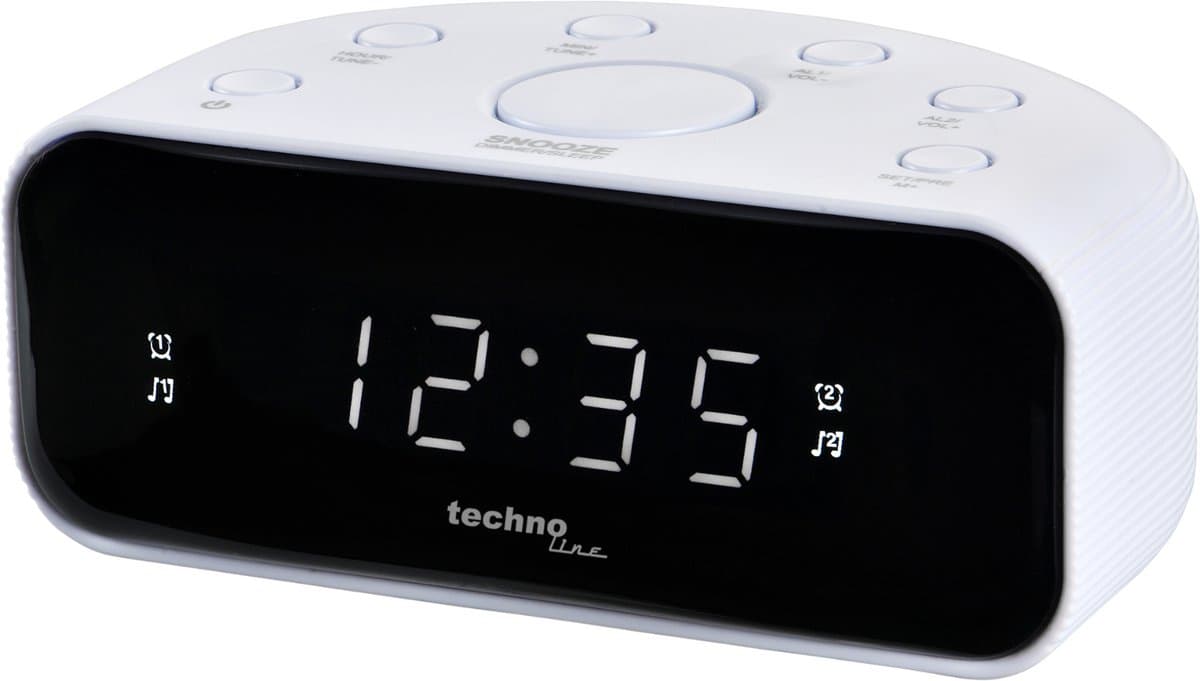 Radiowekker WT 469 – Uw betrouwbare metgezel voor een prettige start van de dag - wekker met radio / klok — afbeelding 1