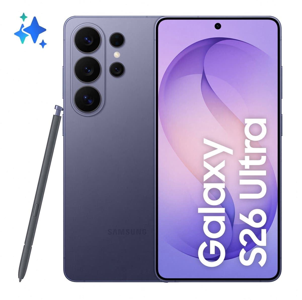 Samsung Galaxy S26 Ultra - 1TB - Cobalt Violet — afbeelding 1